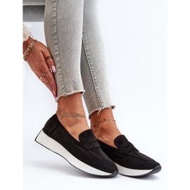 Step in style Mocassins Modelo Inesqua 22-325 Preto – Entre com estilo 1