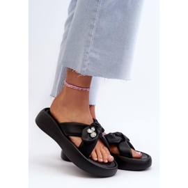 Step in style Sandália Chinelo Modelo Goe NN2N4110 Preta - Entre com estilo preto 1