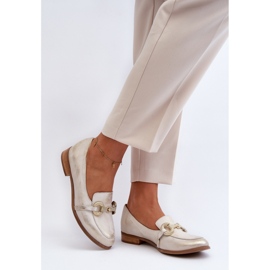 Step in style Mocassins Modelo Zazoo 2880/004 Ouro – Entre com estilo amarelo 2