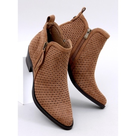 Botas de cowboy com aberturas Vizzi Khaki castanho 1