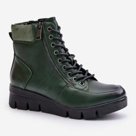 Step in style Botas Modelo Savindria RMR23109A-2 Verdes - Entre com estilo 2