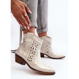 Step in style Botas Modelo Zazoo 2870/004 Prata – Entre com estilo cinza 1
