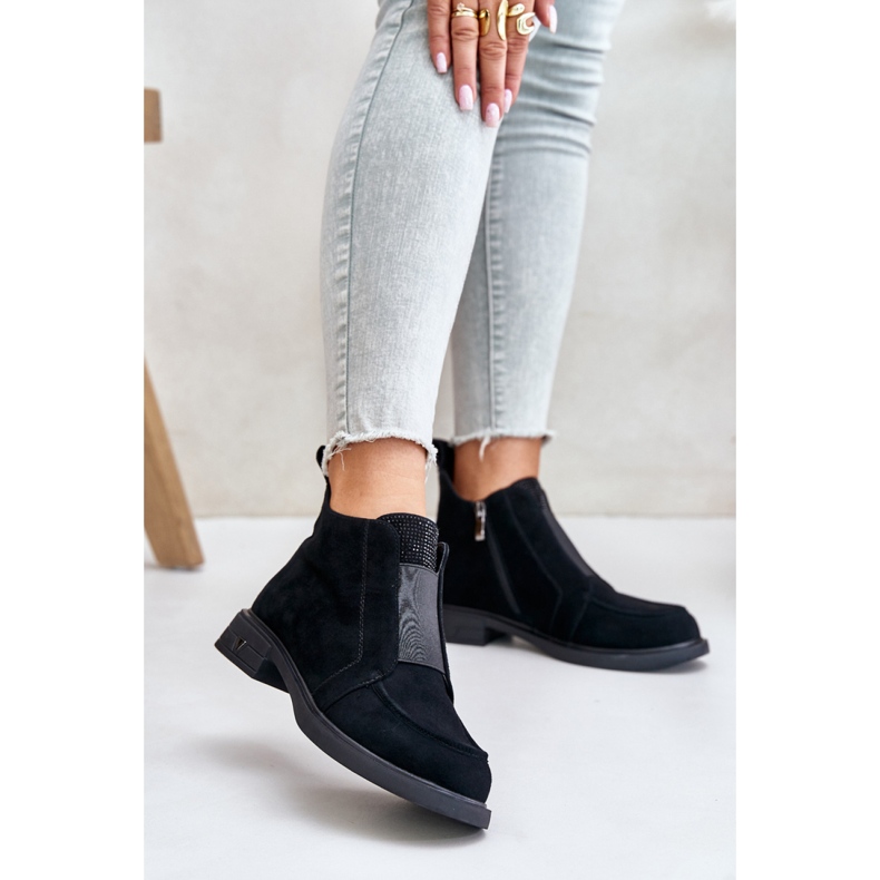 Step in style Modelo Da JC42-23 Botas pretas - Entre com estilo preto 1