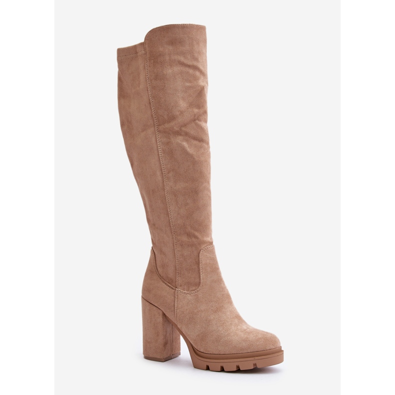 Step in style Botas Modelo Tirisha 168-529 Bege - Entre com estilo 2