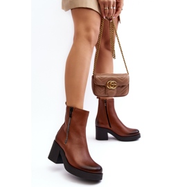 Step in style Botas Modelo Lemar Littosa 60432 Marrom - Entre com estilo castanho 2