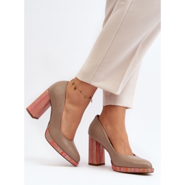 Step in style Scarpin Modelo Laura Messi 2746/252-837 Bege - Entre com estilo 2 Step in style Scarpin Modelo Laura Messi 2746/252-837 Bege - Entre com estilo 2