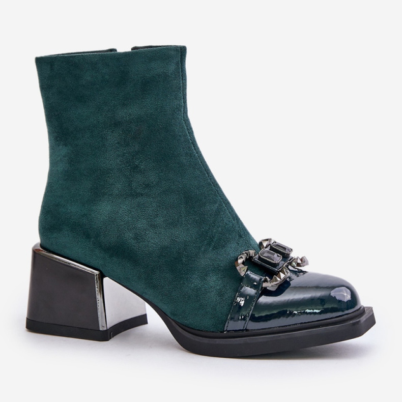 Step in style Botas Modelo MR880-127 Verde Escuro – Entre com estilo 2