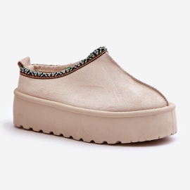 Step in style Chinelos Modelo Neroma 877-1 Bege Claro - Entre com estilo 2
