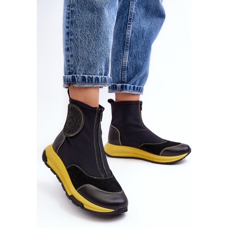 Botins femininos Maciejka Black preto 1