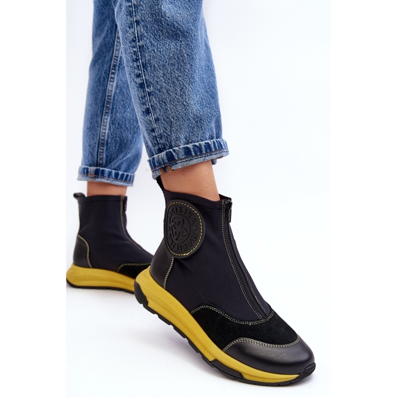 Botins femininos Maciejka Black preto 2