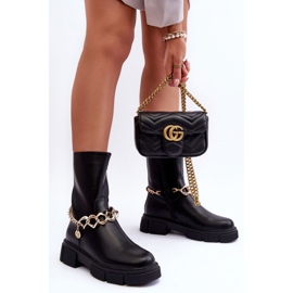 Step in style Botas Modelo Pugen A-767 Pretas - Entre com estilo preto 2 Step in style Botas Modelo Pugen A-767 Pretas - Entre com estilo preto 2