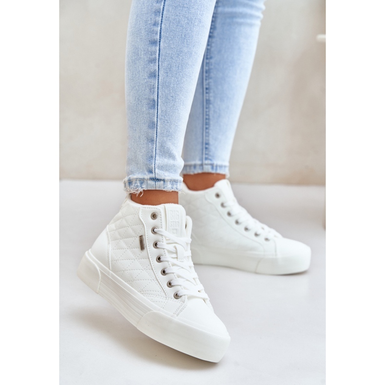 Tênis com isolamento feminino Big Star White branco 1