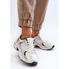 Calçados esportivos femininos da moda Branco/Preto 1