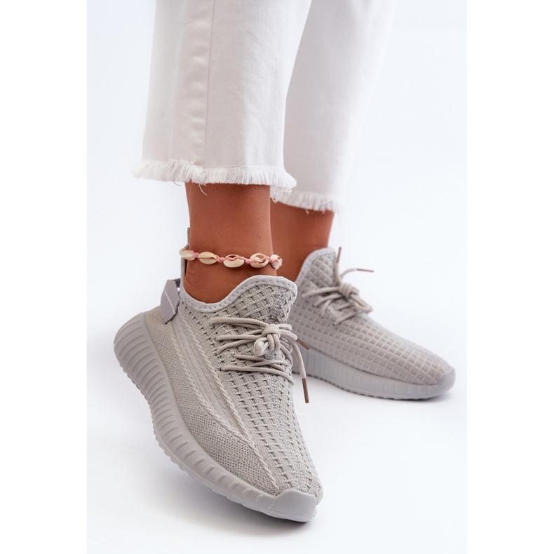 Step in style Calçado Esportivo Modelo Nelmarie JHY500-26 Cinza - Entre com estilo 2