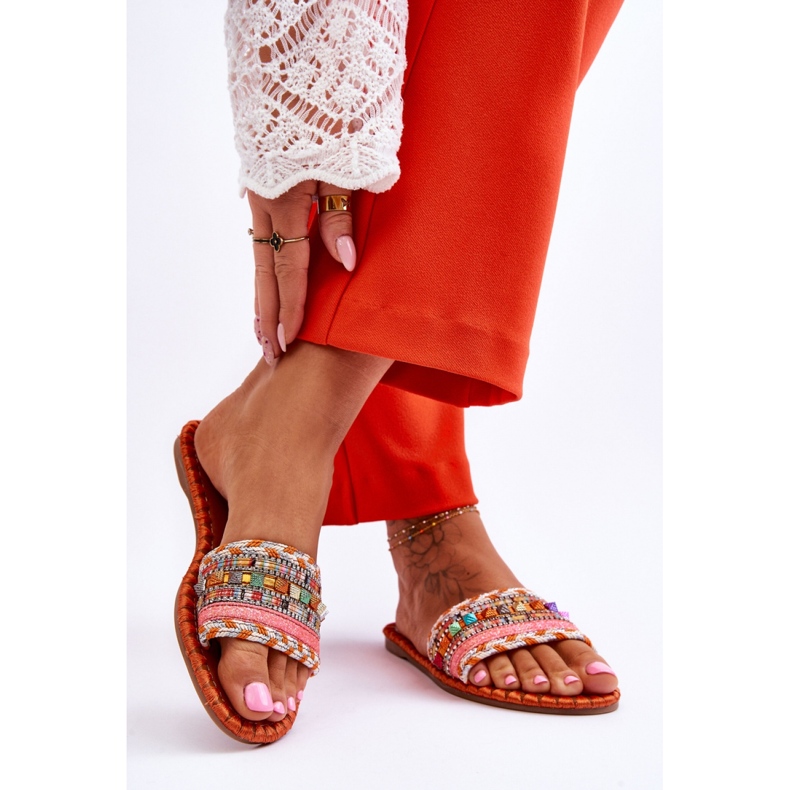 Step in style Sandália Chinelo Modelo Bellisa CK270P Laranja - Entre com estilo 1 Step in style Sandália Chinelo Modelo Bellisa CK270P Laranja - Entre com estilo 1