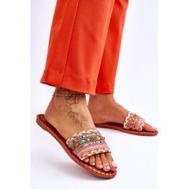 Step in style Sandália Chinelo Modelo Bellisa CK270P Laranja - Entre com estilo 2 Step in style Sandália Chinelo Modelo Bellisa CK270P Laranja - Entre com estilo 2