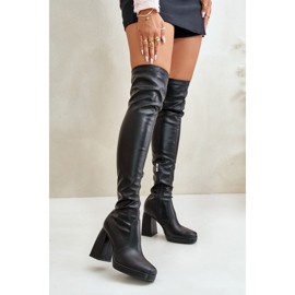 Botas acima do joelho Preto 1