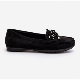 Step in style Mocassins Modelo Daphikaia LH62 Preto - Entre com estilo 2