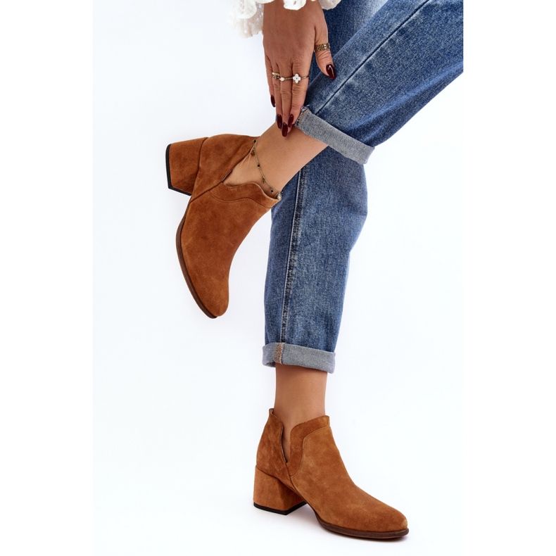 Step in style Botas Modelo Dalros 4175 Camel – Entre com estilo castanho 2