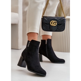 Step in style Botas Modelo Erillia JC103 Pretas - Entre com estilo preto 1
