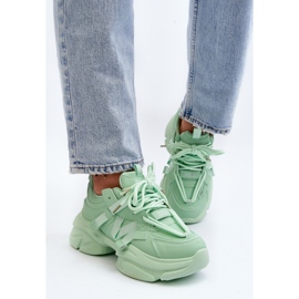 Step in style Calçado Esportivo Modelo Windamella LA269P Verde - Entre com estilo 2