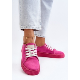 Step in style Tênis modelo Big Star NN276004 Fúcsia - Entre com estilo rosa 2