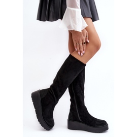 Step in style Modelo S.Barski HY53-8 Botas pretas - Entre com estilo preto 2