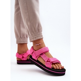 Step in style Sandálias Modelo Lee Cooper LCW-24-05-2750L Fúcsia - Entre com estilo rosa 1