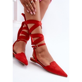 Step in style Sapatilhas Modelo Ellesara JH265 Vermelhas - Entre com estilo vermelho 1