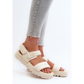Step in style Sandálias Modelo Big Star NN274751 Bege - Entre com estilo 1