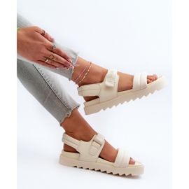 Step in style Sandálias Modelo Big Star NN274751 Bege - Entre com estilo 2