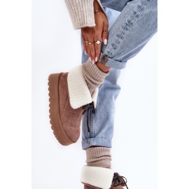 Step in style Botas de neve Modelo Olimuka VL212P Bege - Entre com estilo 2