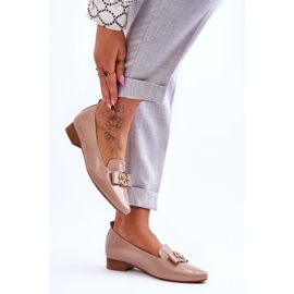 Step in style Mocassins Modelo Aselia 23-10917 Bege – Entre com estilo 1