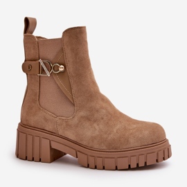 Step in style Botas Modelo Bervena SZ103 Bege - Entre com estilo 2