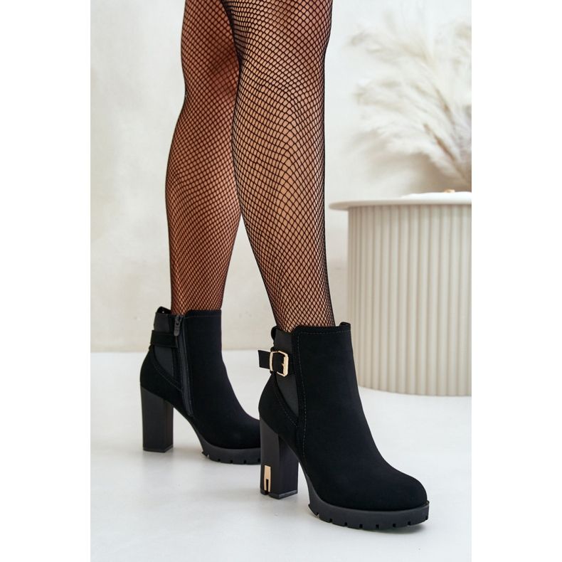 Step in style Botas Modelo Erilanes 4382 Pretas - Entre com estilo preto 1