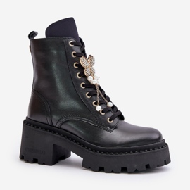 Step in style Modelo de trabalho CheBello 4590 Preto - Entre com estilo 2