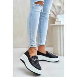 Step in style Mocassins Modelo Vinceza 89105 Preto – Entre com estilo 1