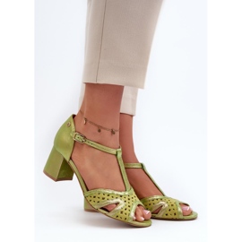 Step in style Sandálias Modelo Maciejka 06551-09 Lime - Entre com estilo verde 1