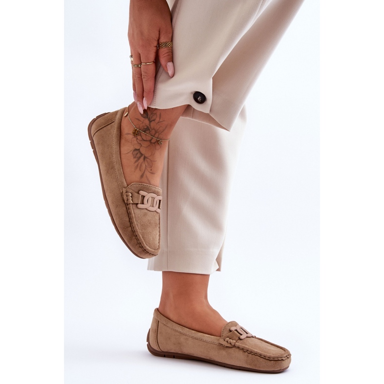 Step in style Mocassins Modelo Rabell DF711 Marrom – Entre com estilo castanho 1