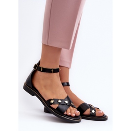 Step in style Sandália Modelo Zazoo 40378 Preta - Entre com estilo preto 1