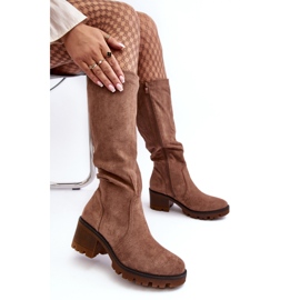 Step in style Botas Modelo Beveta D8130 Marrom - Entre com estilo 1