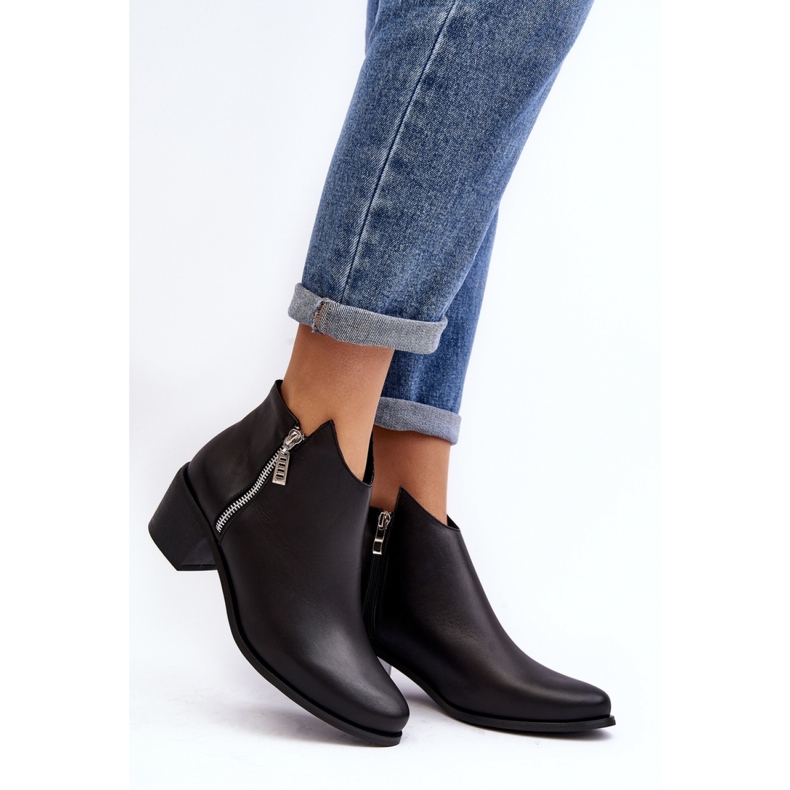 Step in style Botas Modelo Annaja 4111-M Pretas - Entre com estilo preto 1