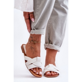Step in style Chinelo Sandália Modelo Aversa W-112 Branca - Entre com estilo branco 1 Step in style Chinelo Sandália Modelo Aversa W-112 Branca - Entre com estilo branco 1