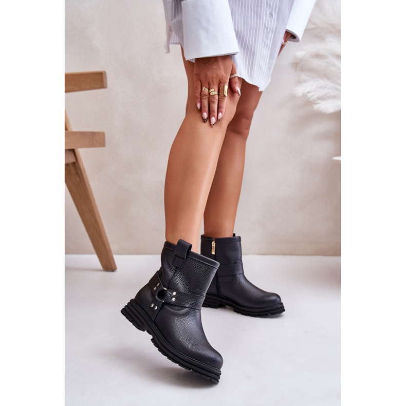 Step in style Botas Modelo Lewski 3610 Couro Preto - Entre com estilo 1 Step in style Botas Modelo Lewski 3610 Couro Preto - Entre com estilo 1