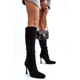 Step in style Botas Modelo Isot C-326 Pretas – Entre com estilo preto 1