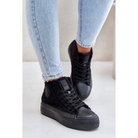 Step in style Tênis Modelo Big Star OO274A443 Preto - Entre com estilo 1