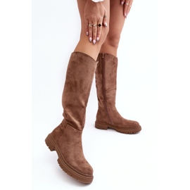 Step in style Botas Modelo Heliofa 23KZ35-6497 Marrom - Entre com estilo castanho 1