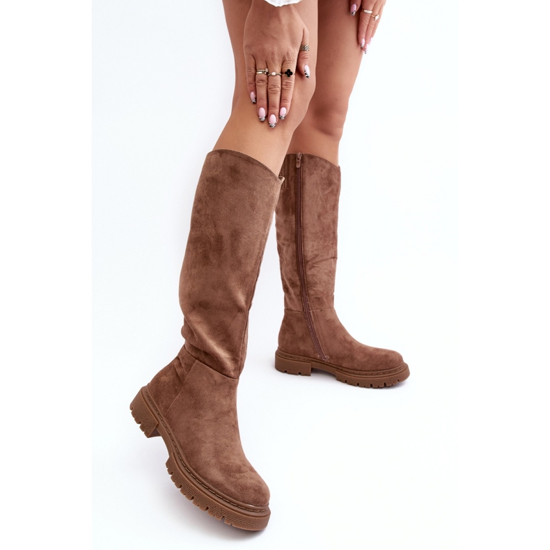 Step in style Botas Modelo Heliofa 23KZ35-6497 Marrom - Entre com estilo 1
