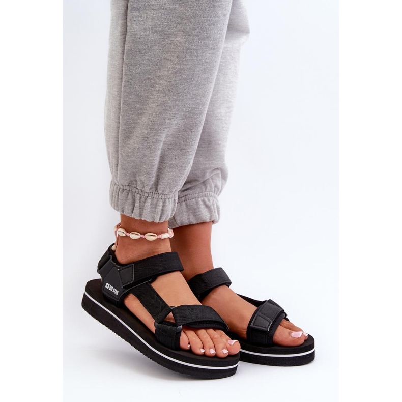 Step in style Sandálias Modelo Big Star NN274A532 Pretas - Entre com estilo preto 1 Step in style Sandálias Modelo Big Star NN274A532 Pretas - Entre com estilo preto 1