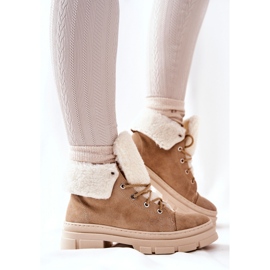 Step in style Trappers Modelo Karley Z653 Bege - Entre com estilo 2